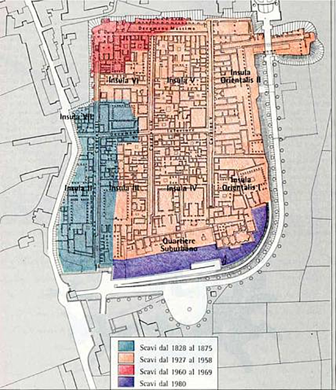 Herculaneum Maps, Plans, Guides